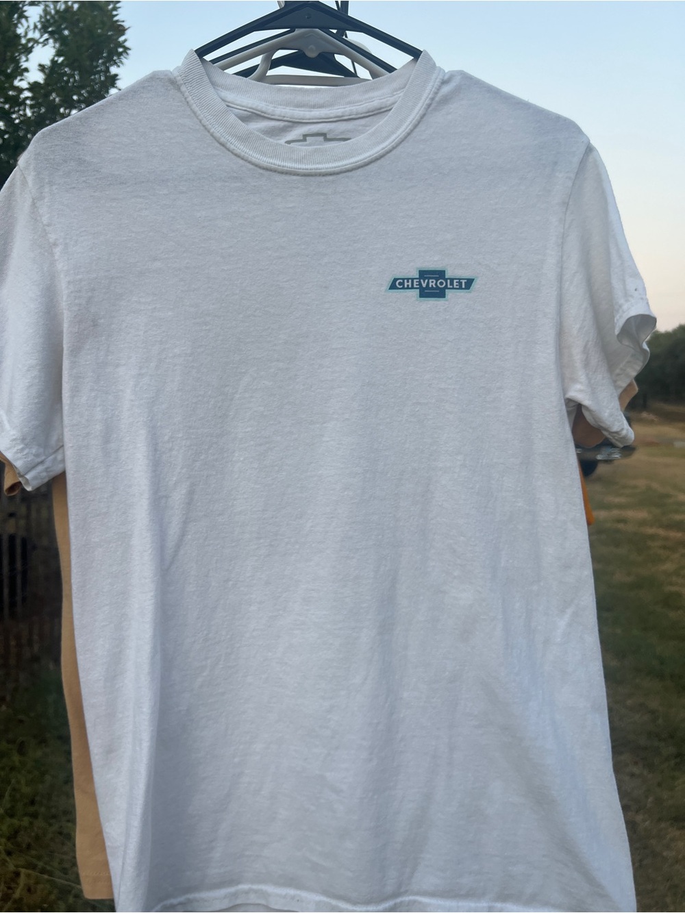 Men’s White chevrolet Graphic T-Shirt